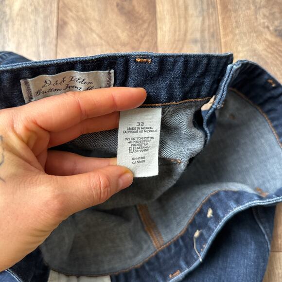 Ralph Lauren Denim Supply Denim Skirt Women's Size 32 Blue Mini Preppy 4811 - Picture 4 of 8